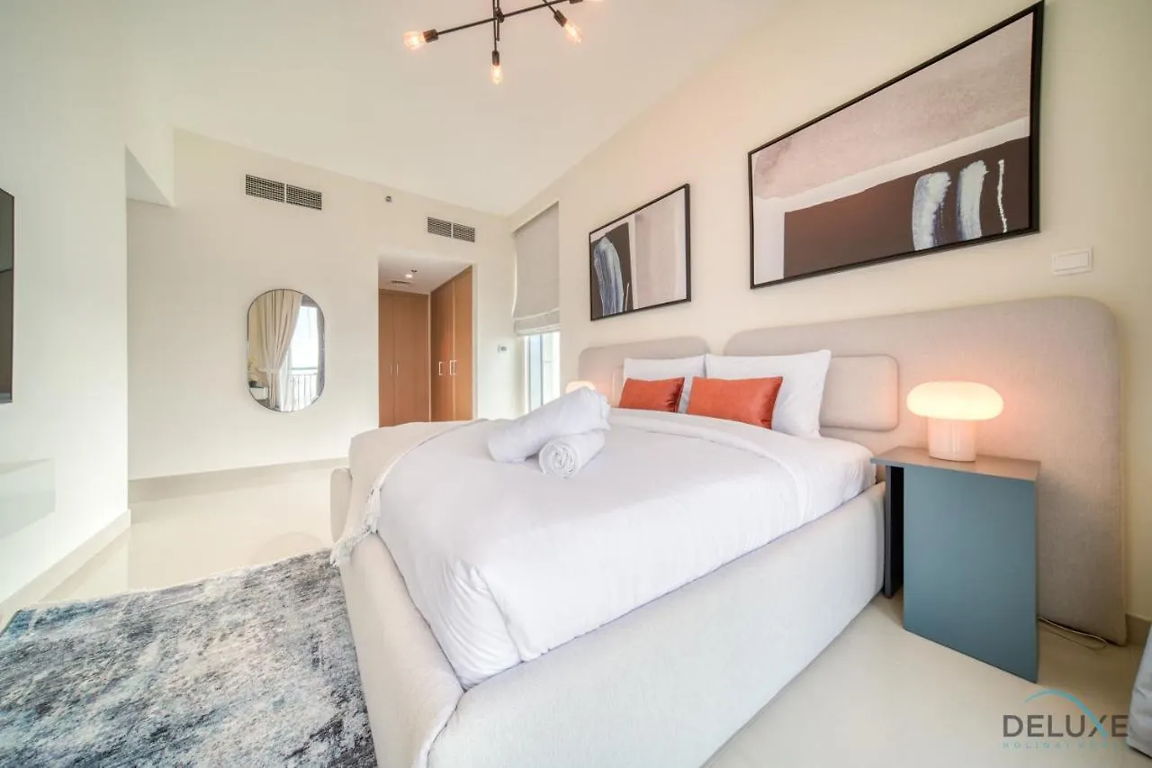 Polished 3Br With Assistant Room At Harbour Views Tower 1 Dubai Creek Harbour By Deluxe Holiday Homes Egyesült Arab Emírségek