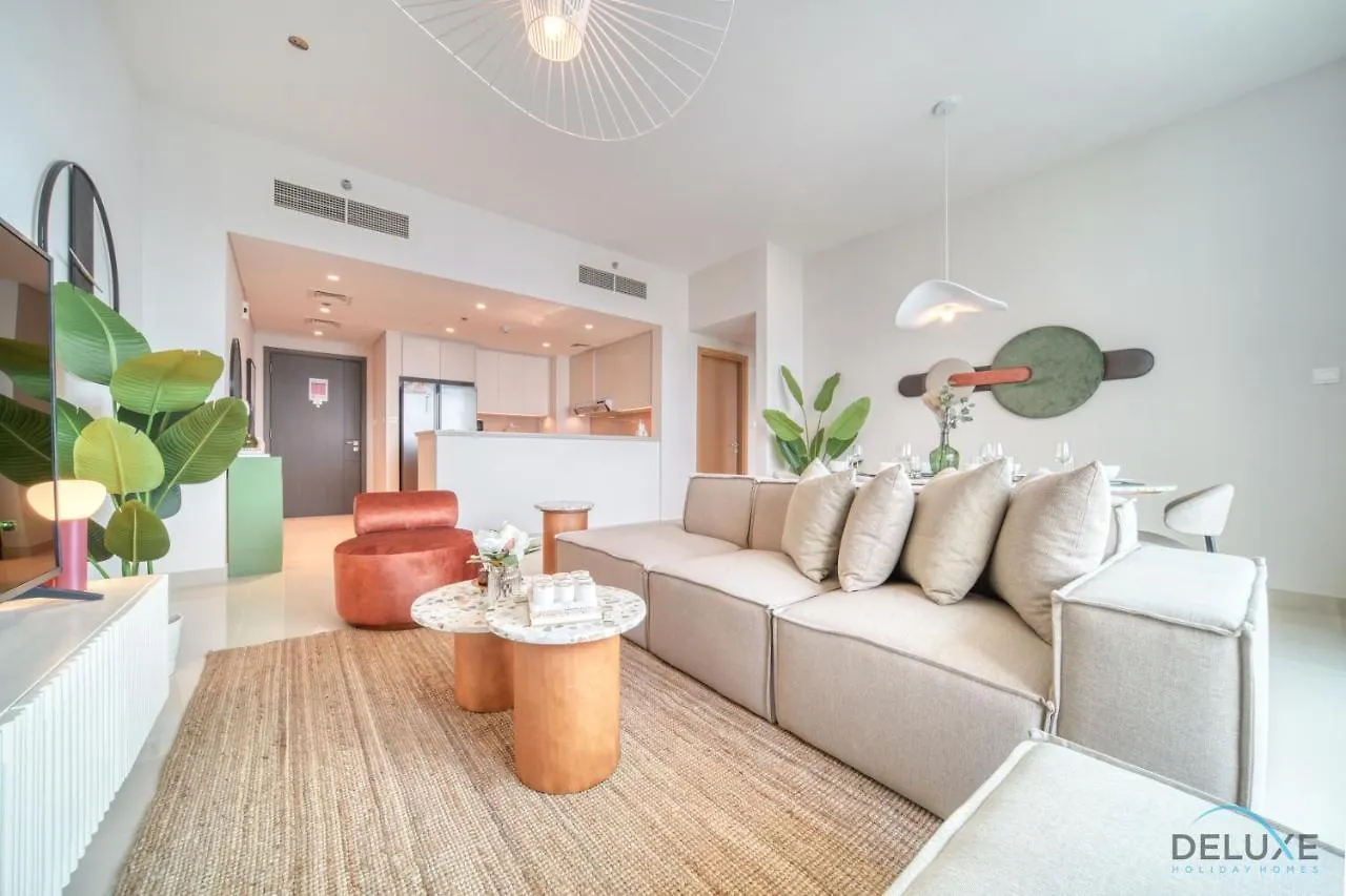 Apartman Polished 3Br With Assistant Room At Harbour Views Tower 1 Dubai Creek Harbour By Deluxe Holiday Homes