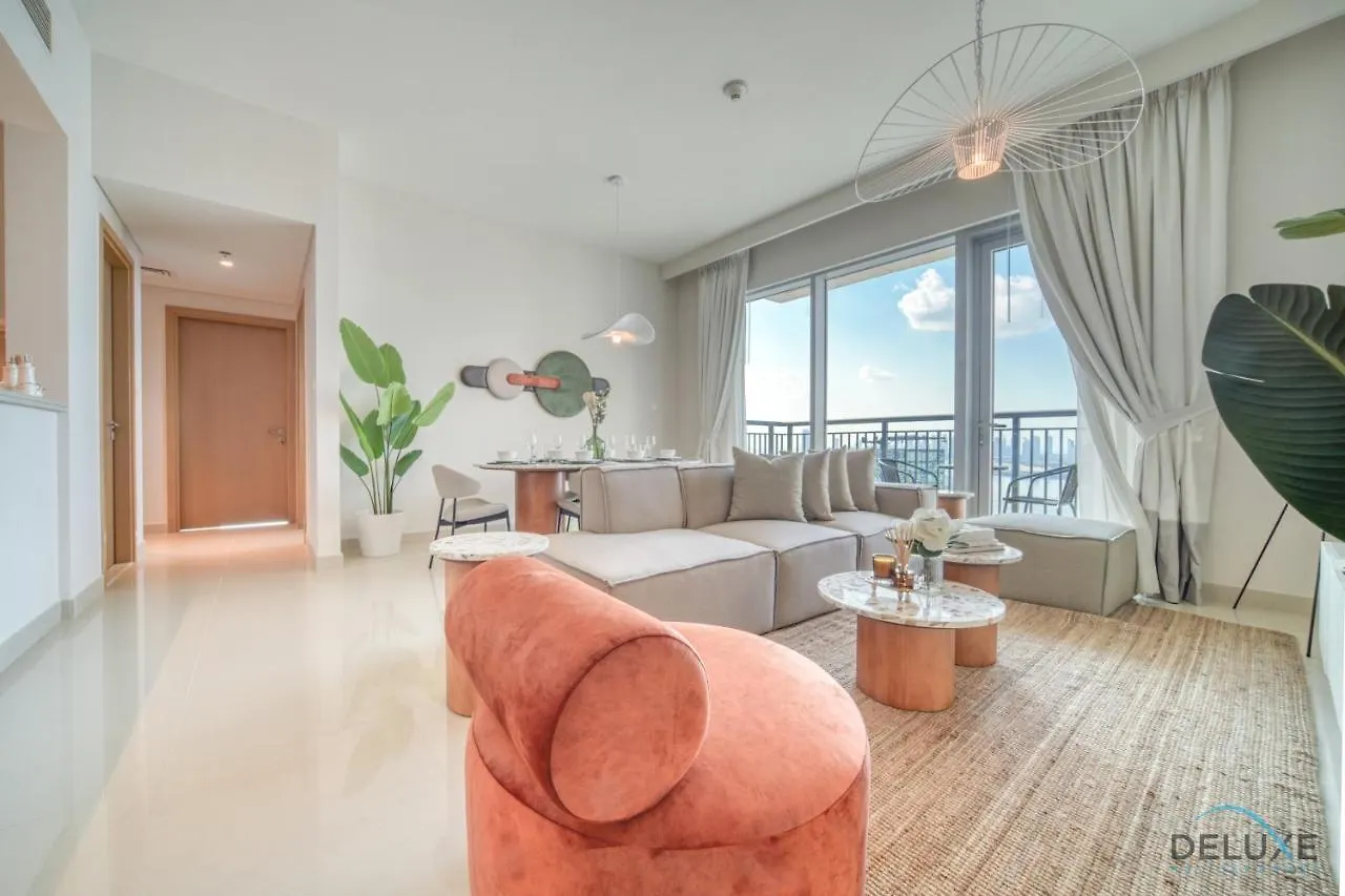 Polished 3Br With Assistant Room At Harbour Views Tower 1 Dubai Creek Harbour By Deluxe Holiday Homes